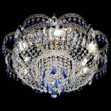 Люстра Камея Флора Журавлик №6 синяя в Кирове