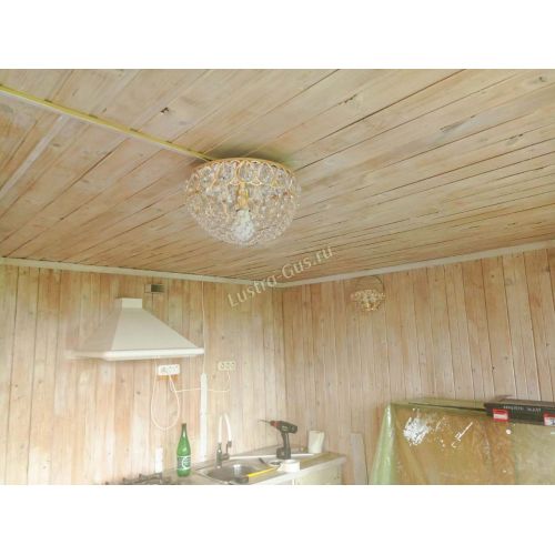 Люстра Капель №11 в Кирове Гусь Хрустальный