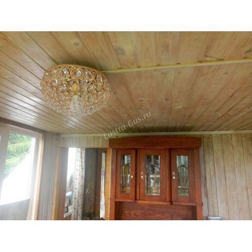 Люстра Капель №11 в Кирове Гусь Хрустальный