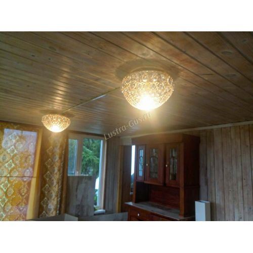 Люстра Капель №11 в Кирове Гусь Хрустальный