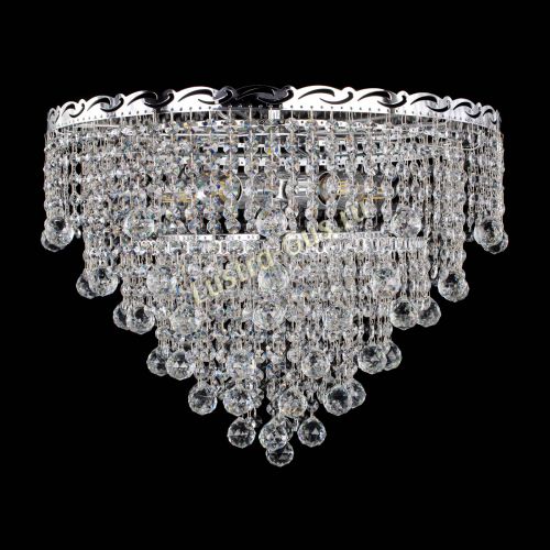 Люстра Капель №1 шар 30 в Кирове Гусь Хрустальный