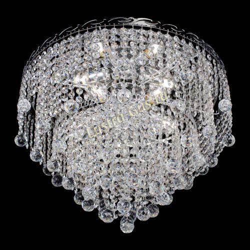 Люстра Капель №1 шар 30 в Кирове Гусь Хрустальный