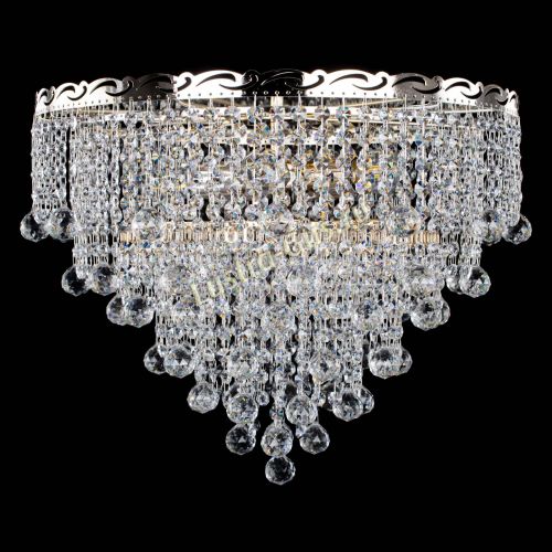 Люстра Капель №1 шар 30 в Кирове Гусь Хрустальный