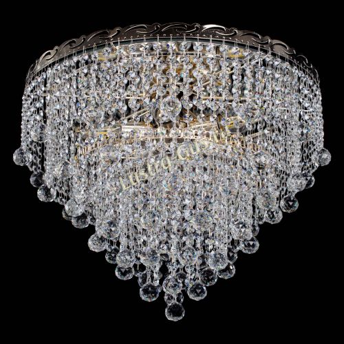 Люстра Капель №1 шар 30 в Кирове Гусь Хрустальный