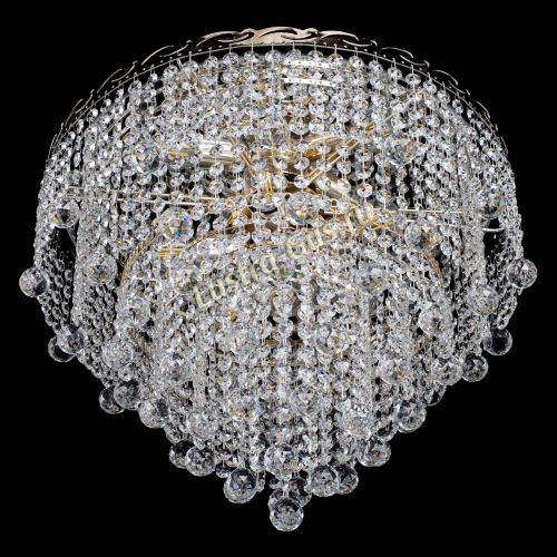 Люстра Капель №1 шар 30 в Кирове Гусь Хрустальный