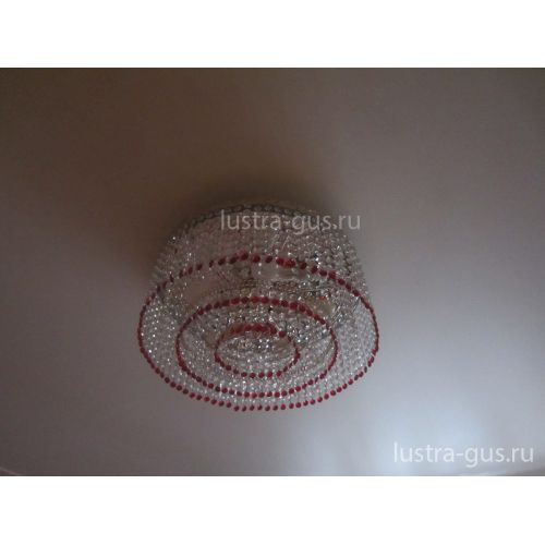 Люстра Капель обтикон 5 ламп в Кирове Гусь Хрустальный