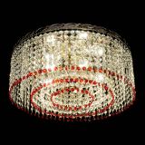 Люстра Капель оптикон №2 красная в Кирове