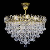 Люстра Капель Пирамида Шар 30 с подвесом под бронзу в Кирове