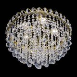 Люстра Капель Пирамида Шар 30 с подвесом под бронзу в Кирове