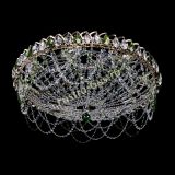 Люстра Каскад Ажур 700 мм зеленый в Кирове