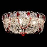 Люстра Каскад Ажур Красная белая в Кирове