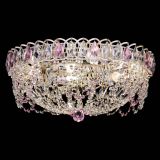 Люстра Каскад Ажур Розовая белая в Кирове