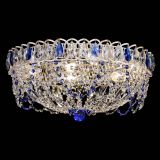 Люстра Каскад Ажур Синяя белая в Кирове