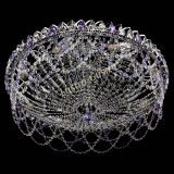 Люстра Каскад Ажур 700 мм фиолетовый в Кирове