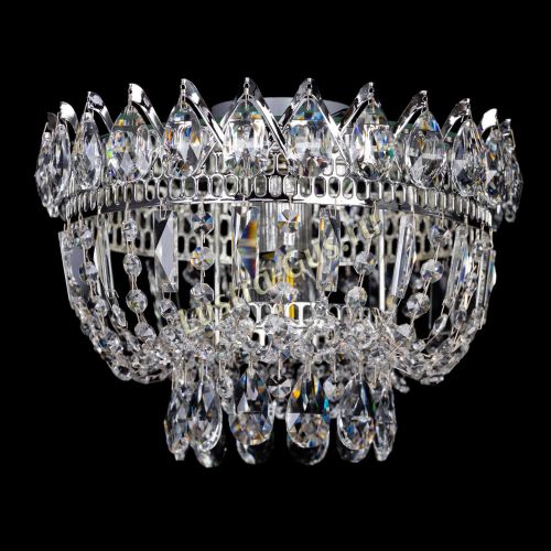 Люстра Катерина Корона журавлик - 1 лампа  в Кирове Гусь Хрустальный