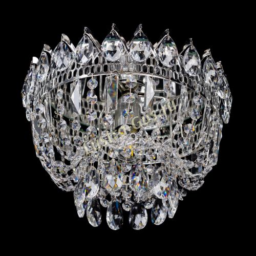 Люстра Катерина Корона журавлик - 1 лампа  в Кирове Гусь Хрустальный