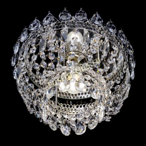 Люстра Катерина Корона журавлик - 1 лампа  в Кирове Гусь Хрустальный