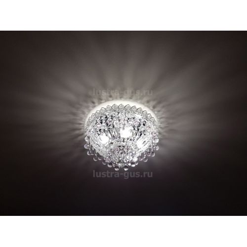 Люстра Катерина шар розовая в Кирове Гусь Хрустальный