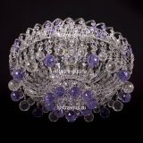 Люстра Катерина шар сиреневая в Кирове