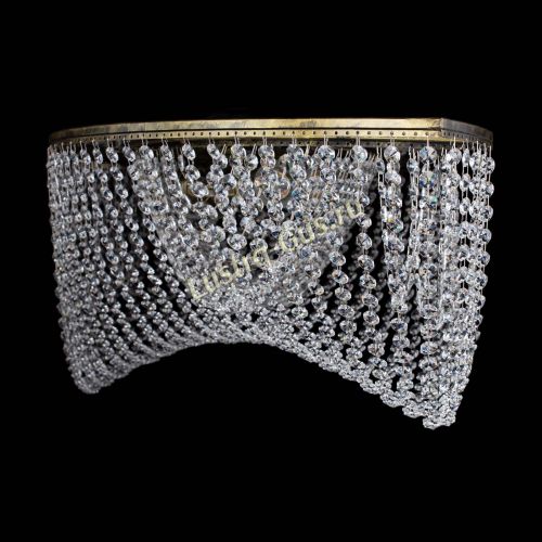 Люстра Хрустальная Волна под бронзу в Кирове Гусь Хрустальный