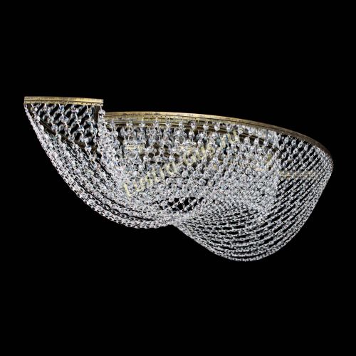 Люстра Хрустальная Волна под бронзу в Кирове Гусь Хрустальный