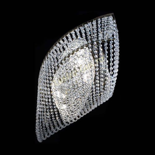 Люстра Хрустальная Волна под бронзу в Кирове Гусь Хрустальный