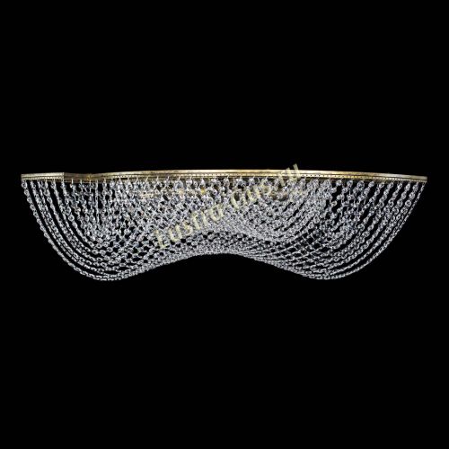 Люстра Хрустальная Волна под бронзу в Кирове Гусь Хрустальный