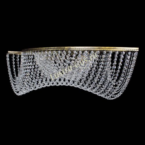 Люстра Хрустальная Волна под бронзу в Кирове Гусь Хрустальный