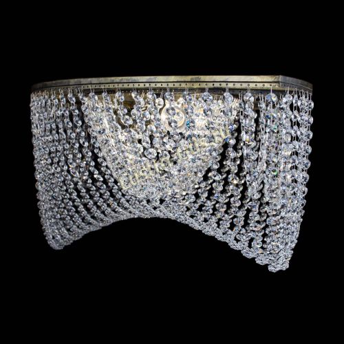 Люстра Хрустальная Волна под бронзу в Кирове Гусь Хрустальный