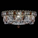 Люстра Хрустальный Каскад Ажур под бронзу Чайная в Кирове