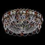 Люстра Хрустальный Каскад Ажур под бронзу Чайная в Кирове