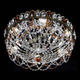 Люстра Хрустальный Каскад Ажур под бронзу Чайная в Кирове