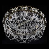 Люстра Хрустальный Каскад Ажур под бронзу Черная в Кирове