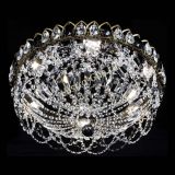 Люстра Хрустальный Каскад Ажур под бронзу Черная в Кирове