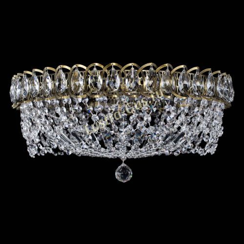 Люстра Хрустальный Каскад Ажур под бронзу в Кирове Гусь Хрустальный