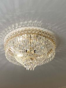 Люстра Хрустальный Каскад Перо в Кирове отзыв и фото покупателя