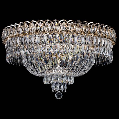 Люстра Хрустальный Каскад Перо в Кирове Гусь Хрустальный