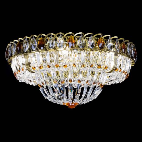 Люстра Кольцо Классика Пластинка чайная под бронзу в Кирове Гусь Хрустальный