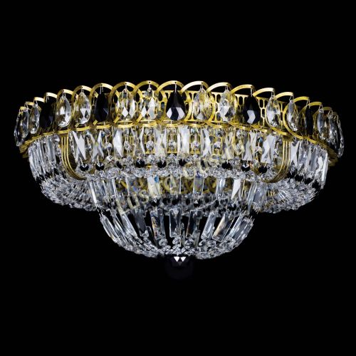 Люстра Кольцо Классика Пластинка черная под бронзу в Кирове Гусь Хрустальный