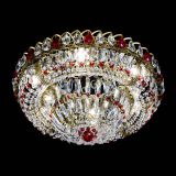 Люстра Кольцо Классика Пластинка красная под бронзу в Кирове