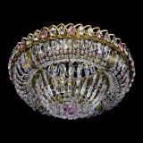 Люстра Кольцо Классика Пластинка розовая под бронзу в Кирове