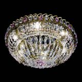 Люстра Кольцо Классика Пластинка розовая под бронзу в Кирове