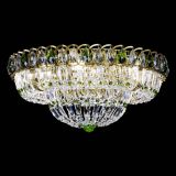 Люстра Кольцо Классика Пластинка зеленая под бронзу в Кирове