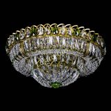 Люстра Кольцо Классика Пластинка зеленая под бронзу в Кирове