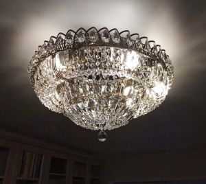 Люстра Кольцо Классика Пластинка под бронзу в Кирове отзыв и фото покупателя