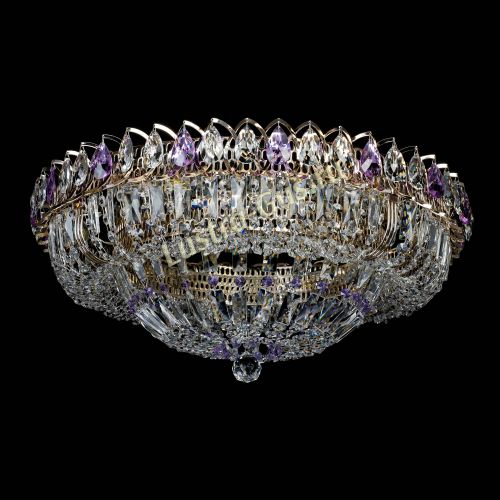 Люстра Кольцо Классика Пластинка фиолетовая в Кирове Гусь Хрустальный