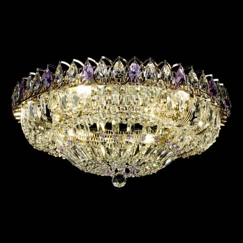 Люстра Кольцо Классика Пластинка фиолетовая в Кирове Гусь Хрустальный