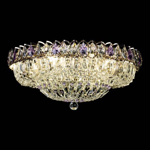 Люстра Кольцо Классика Пластинка фиолетовая в Кирове Гусь Хрустальный