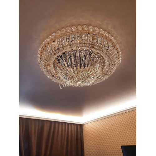 Люстра Кольцо Классика Пластинка 700 мм в Кирове Гусь Хрустальный