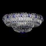 Люстра Кольцо Пластинка 600 мм синяя в Кирове